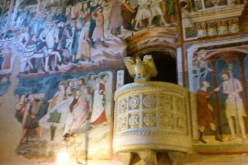 Pulpit in Sacro Speco