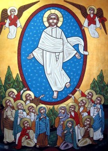 Christ's Ascension is the founding movement of every liturgical celebration. Now He intercedes for us at the right hand of the Father [Romans 8: 34].
